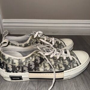 Dior Transparent Monogram Sneakers